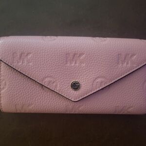 Michael Kors Pink Wallet Leather